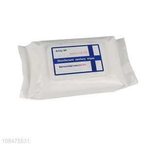 Hot products professional disinfectant sanitary wet wipes