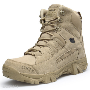 High quality men breathable outdoor training tactical hiking boots