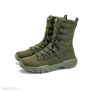 Hot items men outdoor waterproof hunting boots hiking boots