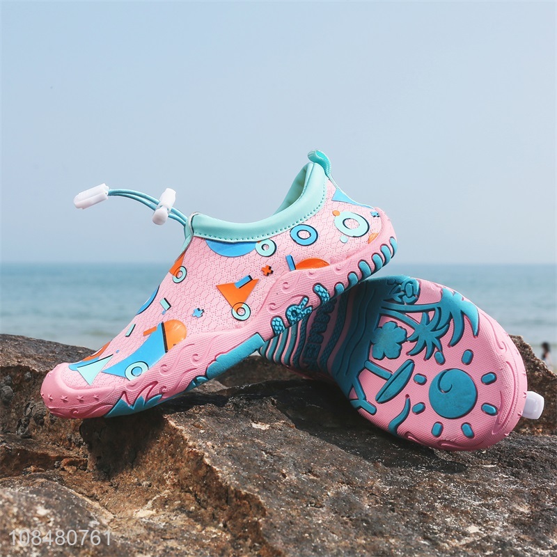 Hot selling kids water shoes aqua socks barefoot beach sport shoes