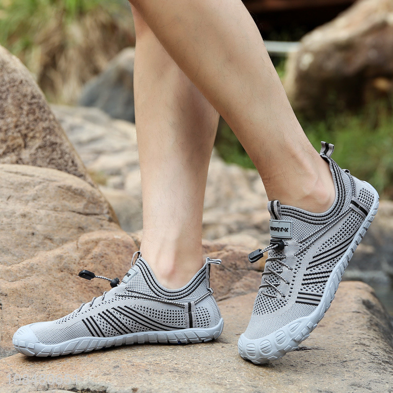 Hot selling outdoor water shoes quick drying aqua shoes for men