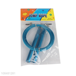 Good price adjustable home fitness sports jumping rope