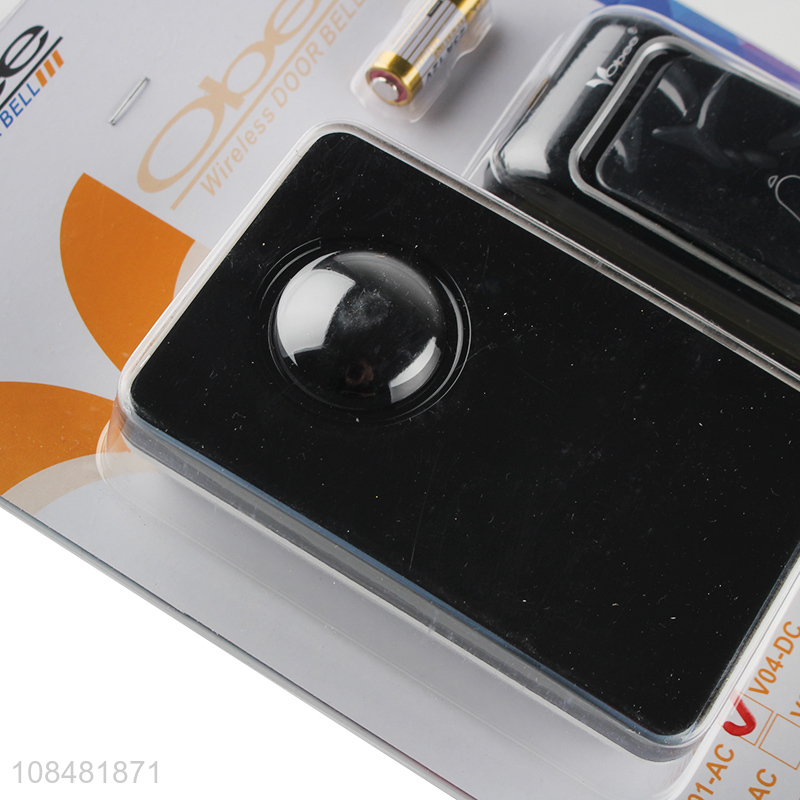 New products battery operated wireless doorbell waterproof door bell kit