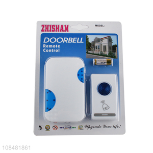 High quality waterproof battery operated wireless remote control doorbell