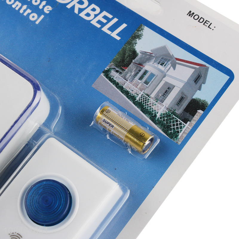 Good quality battery operated wireless remote control doorbell for home