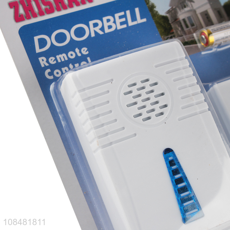 Wholesale self-powered wireless remote control doorbell with 36 melody music