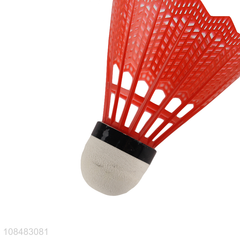 Factory wholesale 6pcs multicolor high elasticity light badminton