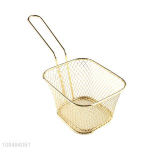 Good price square shape frying baskets for kitchen utensils