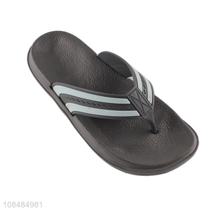 Good wholesale price simple flip flops summer beach slippers
