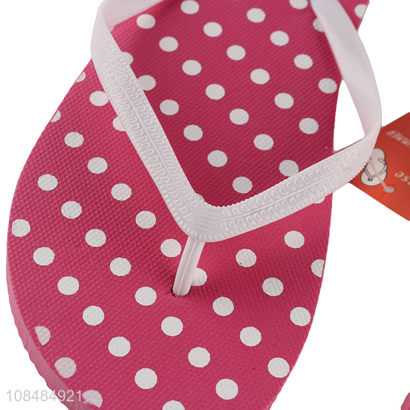 Popular products simple ladies sandals beach flip flops