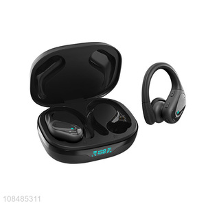 Wholesale 5.1 wireless sports earbuds IPX5 waterproof earbuds with earhooks