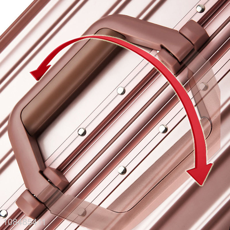 China supplier travel suitcase aluminum frame trunk