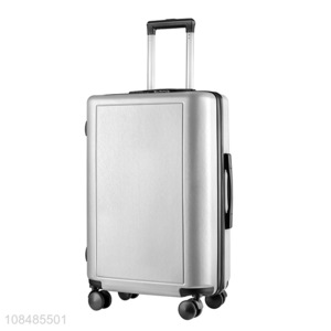 High quality fashion zipper luggage case travel trunk