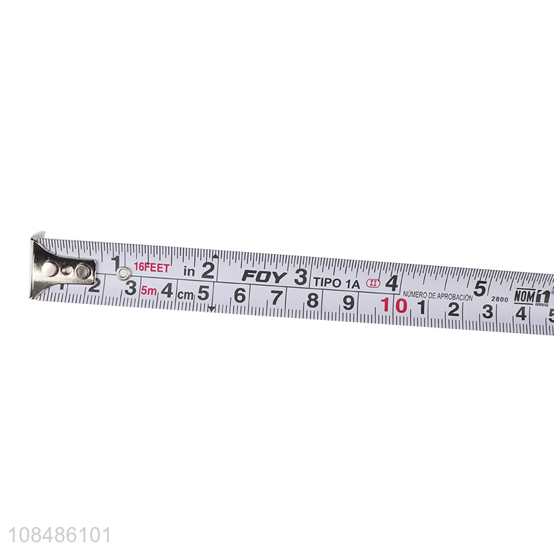 Custom logo retractable tape measure measuring ruler for woodworking