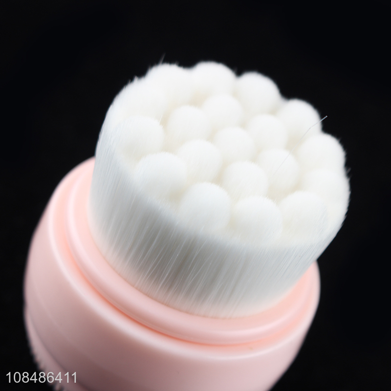 Good selling reusable soft face care facial cleansing brush