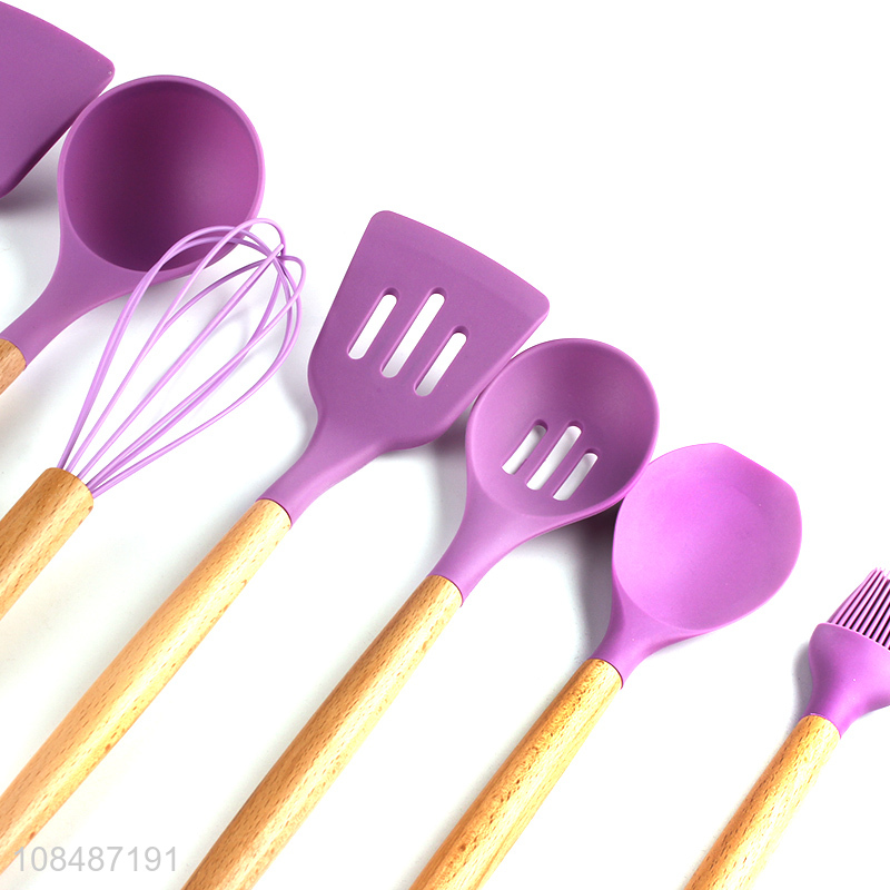 Hot sale 12pcs/set food grade silicone kitchen utensils kitchen accessories