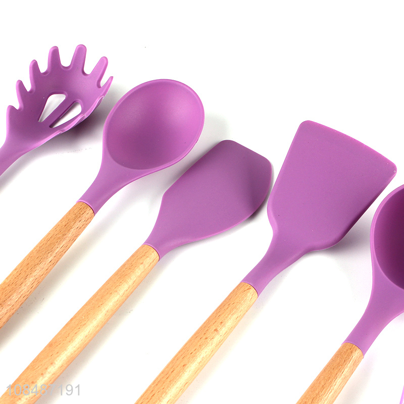 Hot sale 12pcs/set food grade silicone kitchen utensils kitchen accessories