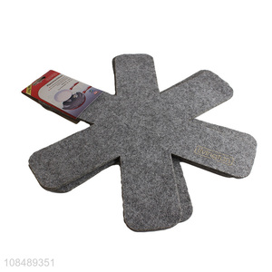 High quality household grey pot protector mat for sale