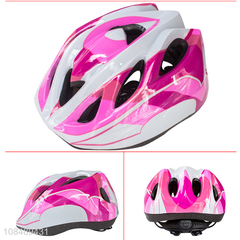 Factory price imitated integrally molded safety cycling helmet for kids