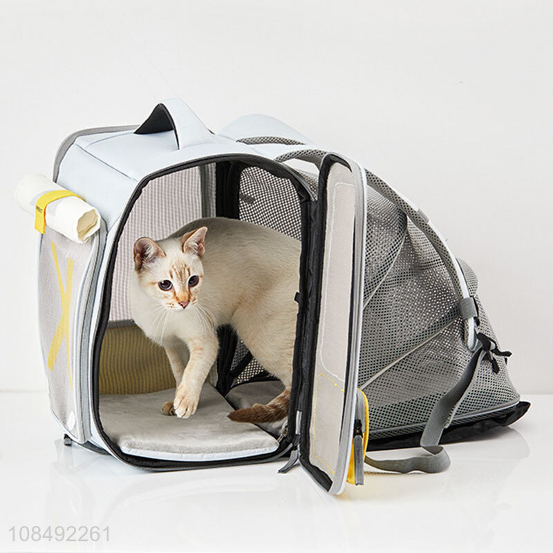 Wholesale fashion high elasticity oxford cloth pet backpack