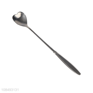 New arrival stainless steel plum blossom coffee mixing spoon