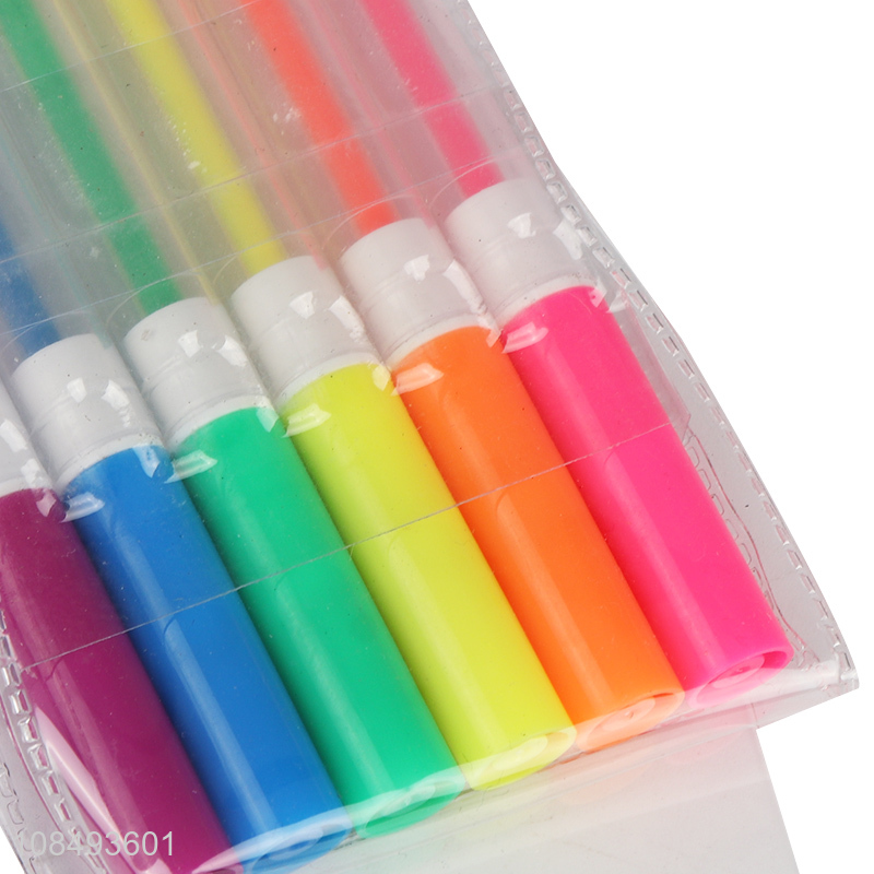 Online wholesale 6pcs color gel pen students brushes