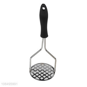 High quality household stainless steel potato masher press