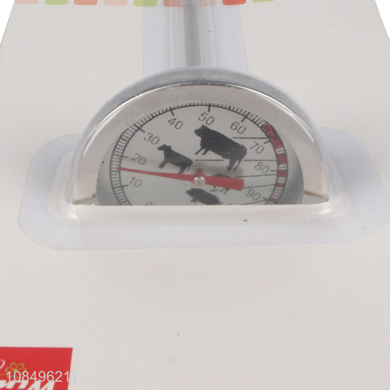 Factpry supply stainless steel food meat thermometer for sale