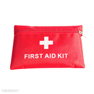 Wholesale 14 items 79 pieces portable outdoor waterproof family first aid kit
