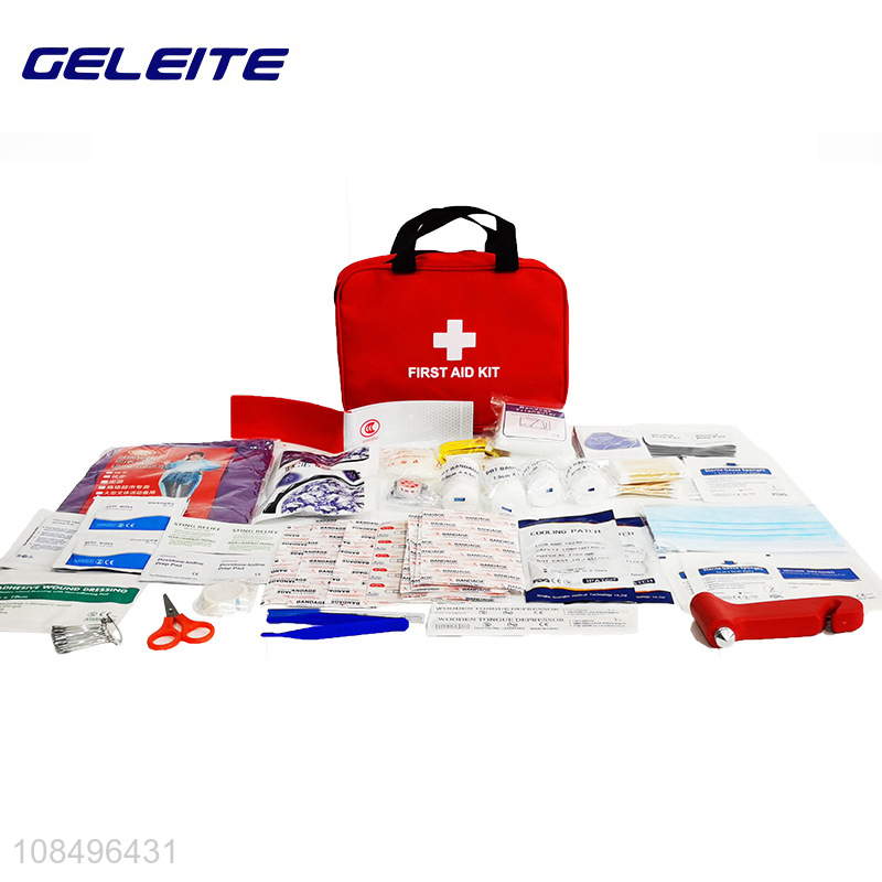 Wholesale 36 items 234 pieces first aid kit emergency kits for home and office