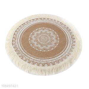Factory supply table decoration round place mats for home