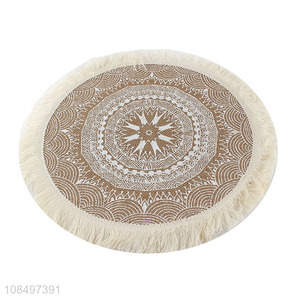 Top products washable round table mat place mats for household