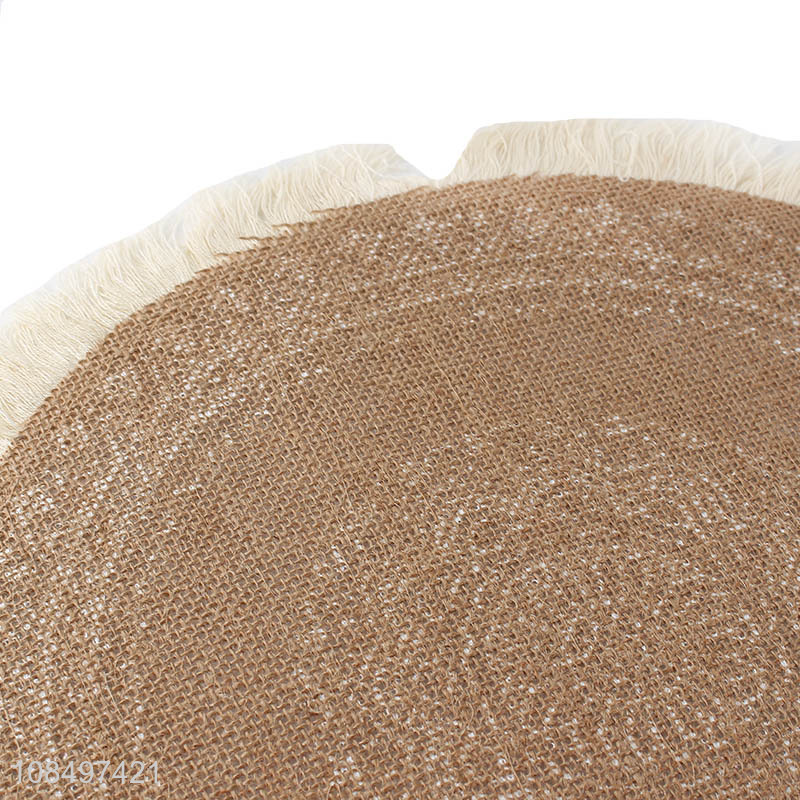 Factory supply table decoration round place mats for home