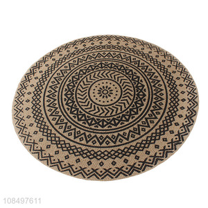 China factory round delicate design table mat dining place mats