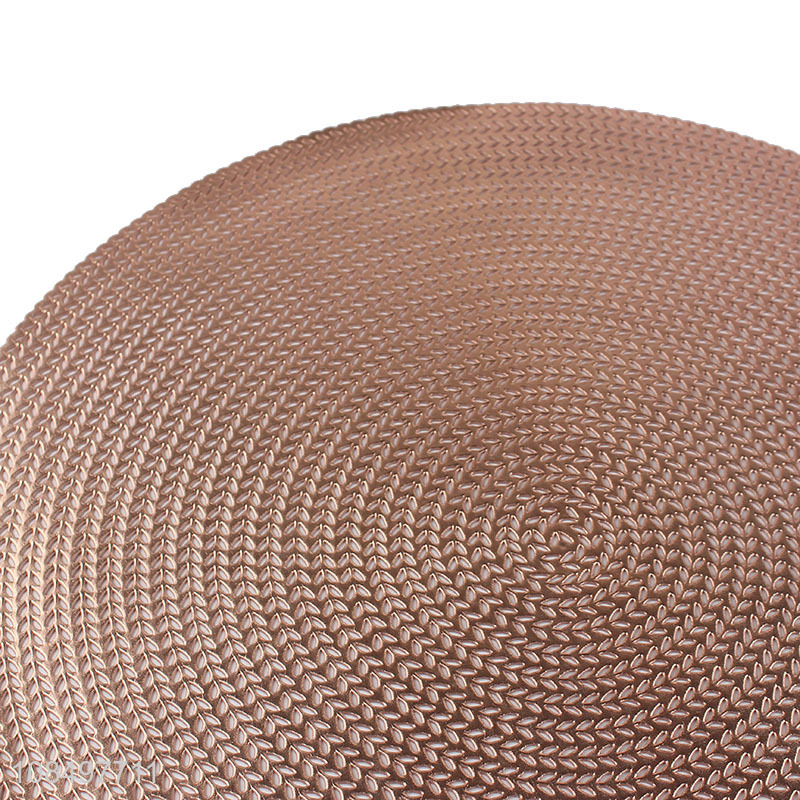 Most popular anti-slip round table decoration place mats for sale