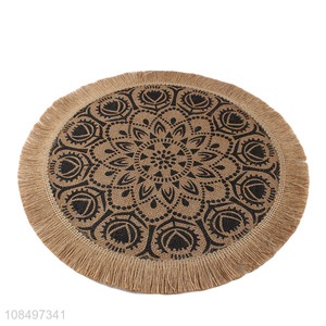 Latest products round household restaurant table mat place mat
