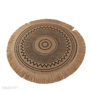High quality round tabletop decoration place mats for sale