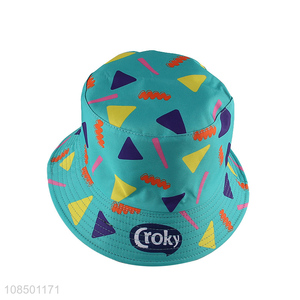 High quality fashionable reversible bucket hat unisex lightweight sun hat