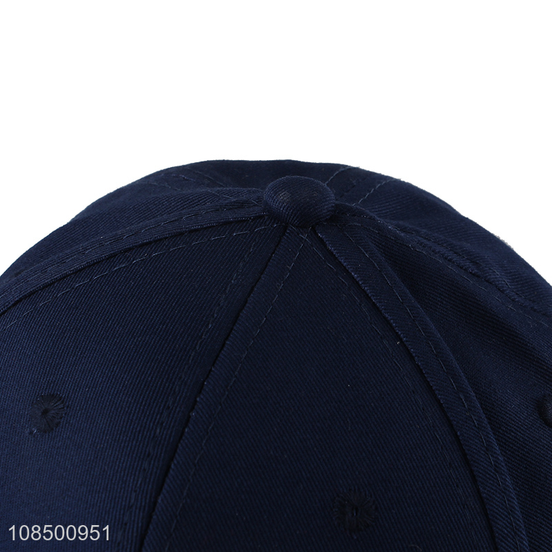 Factory supply 6 panels baseball hat unisex baseball cap