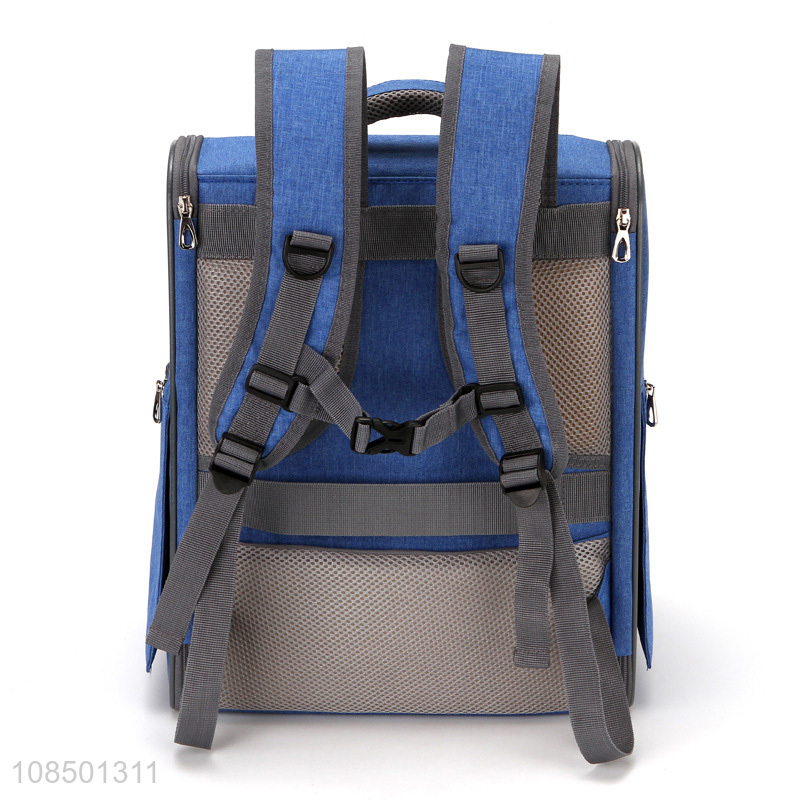Online wholesale large capacity pets carrier bag backpack bag