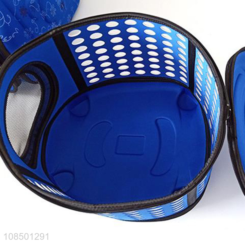 Factory direct sale breathable pet travel carrier bag wholesale