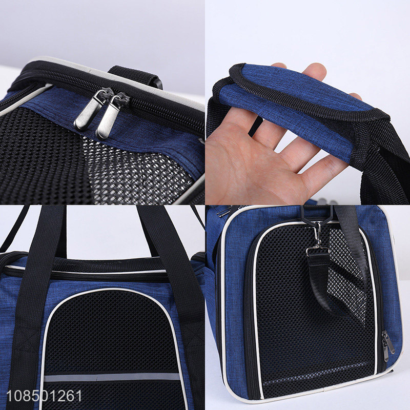China wholesale breathable pets carrier bag hand bag for outdoor