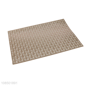 Good quality table decoration pvc place mats for restaurant