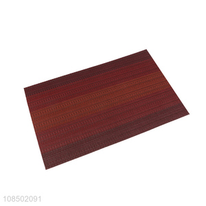 Yiwu factory anti-slip restaurant table mats place mats for decoration
