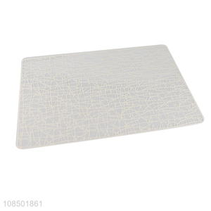 New arrival pvc household restaurant dining table mats for sale