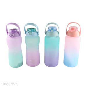 Wholesale from china large capacity sports water bottle with handle