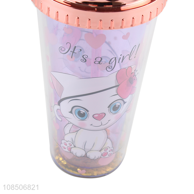 Hot selling 450ml cartoon water mug drinking bottle wholesale