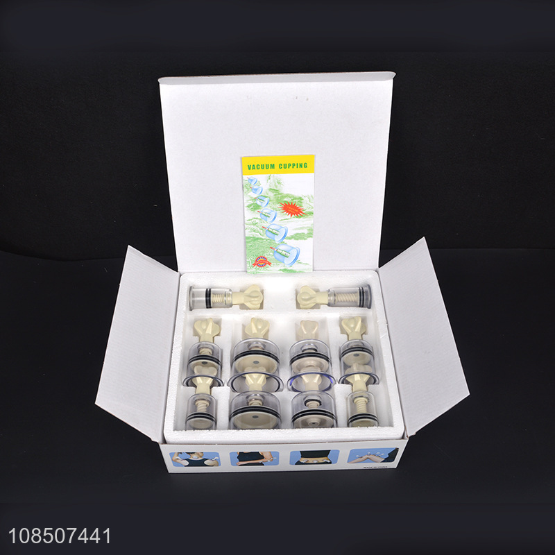 Best quality 10 cups Chinese cupping therapy set magnetic cupping set