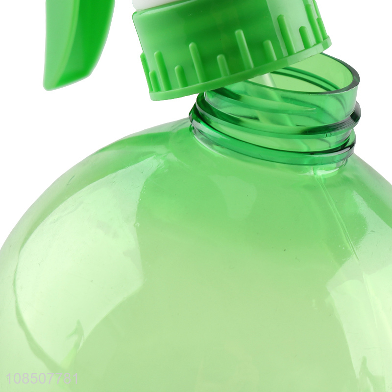 Factory price plastic clear hand pressing garden spray bottle