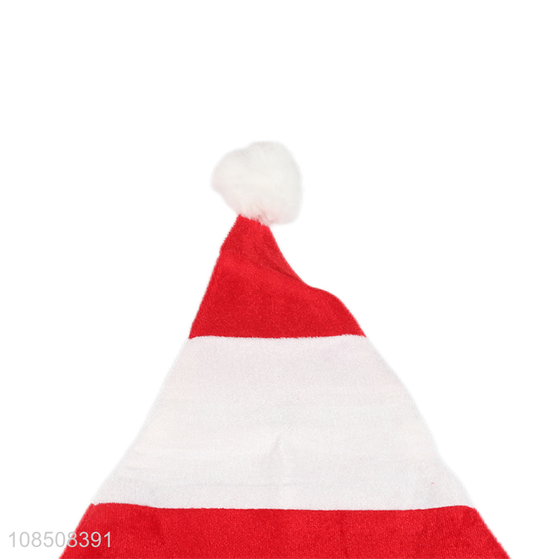 Good quality fuzzy Christmas hat for kids and adults